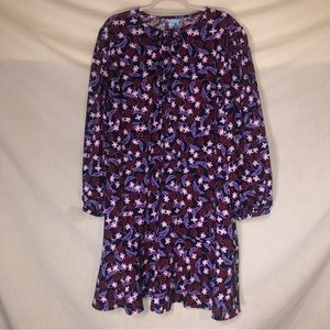 Draper James Rosanne shift dress: plum purple